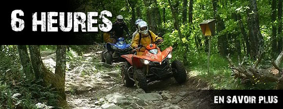 balade 6 heures en quad